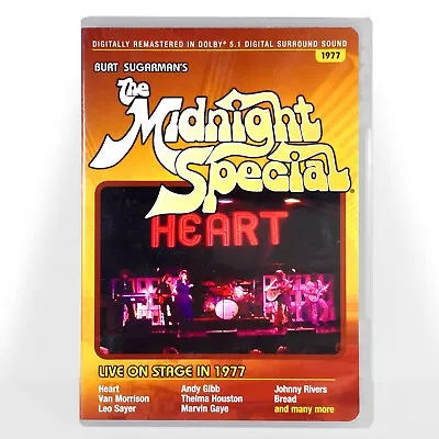 The Midnight Special (DVD 1977 80 Min.) Van Morrison Marvin Gaye Richard Pryor • $12.98