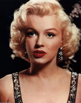 Marilyn Monroe Serious But Beautiful Wearing Her Red Lips 8x10 Picture Celebrity • $3.98