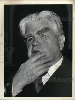 1958 Press Photo John L. Lewis Talks With A Senate Labor Subcommittee • $19.99