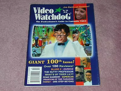 VIDEO WATCHDOG # 100 Nutty Professor Joe Dante On HAMMER FREE SHIPPING USA • $11