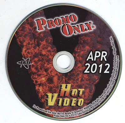 Hot Video April 2012 Promo Only DVD - Papa Roach OK Go Kanye Madonna Taylor Ola • $7.99