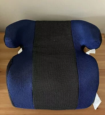 Car Booster Seat Cushion Blue Black • £6.99