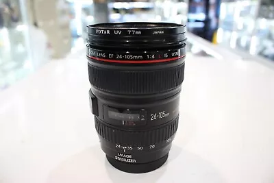 Canon EF 24-105mm F/4 L IS Macro USM EF Ultrasonic • $698