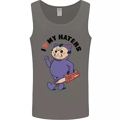 I Love My Haters Funny Halloween Mens Vest Tank Top • $12.43