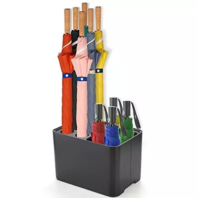 Black Umbrella Holder Entryway Umbrella Stand Small Umbrella Organizer Rack With • $28.32