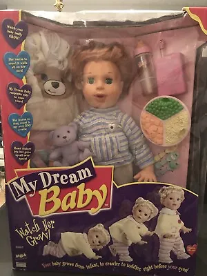 VTG My  Dream Baby Doll Voice Activated Grows From Infant  To Toddler Interacive • $88.99