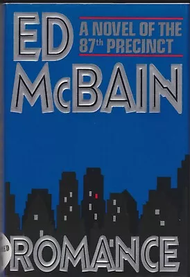 ED MCBAIN: Romance (SIGNED 1st Edition Hardcover With Dust Jacket) • $10.99