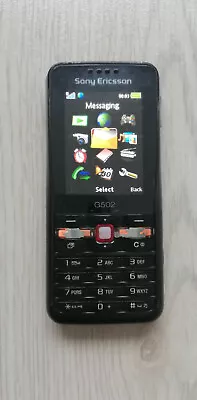 $17 • Buy Sony Ericsson G502 Used Unlocked Old Phone