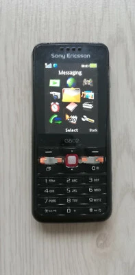 $16 • Buy Sony Ericsson G502 Used Unlocked Old Phone