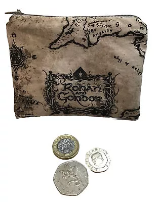 Fabric Coin Purse PouchCard HolderLord Of The RingsStrongWashableXmas Gift • £6.45