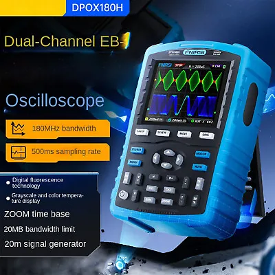 £135.10 • Buy DPOX 180Mz Handheld Digital Oscilloscope Dual Channel Portable Meter
