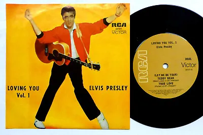 ELVIS PRESLEY EP Loving You Vol 1 Rockabilly RnR Aussie Reissue LC120 • $16