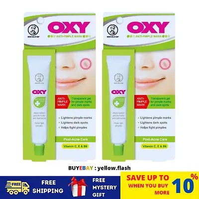 £26.05 • Buy 2 Box OXY Anti-Pimple Mark & Dark Spots Post Acne Care Gel 18g FREE SHIPPING