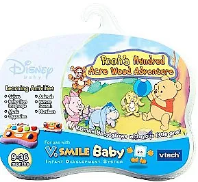 $9.99 • Buy Vtech Vsmile Smartridge Cartridge Disney Baby Winnie The Poohs 100 Acre Wood New