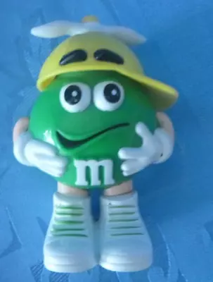 M&M Collectables   - Green   With  Hat -   (time To Sell My Collection) • $1.50