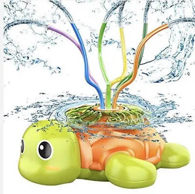 £7 • Buy Kiztoy Water Spray Turtle Rotating Garden Sprinkler Toy Kids ***make Me An Offer
