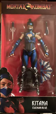 Mortal Kombat Kitana Edenian Blue 7  McFarlane Toys Action Figure NEW • $28.30