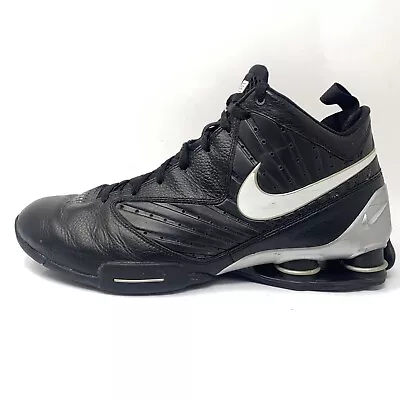 Nike Shox BB Pro TB High Top Basketball Shoes Men's Sz 14 M Black 407628-001 • $45.99