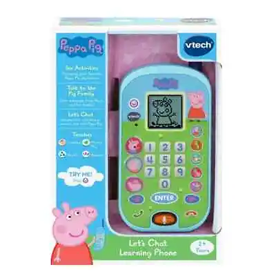 VTech Peppa Pig Let's Chat Learning Phone. Explore Basic Math Skills. 🆕 • $7.99