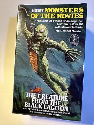 Moebius MONSTERS Of The MOVIES CREATURE From The BLACK LAGOON Model Kit Sealed • $89.99