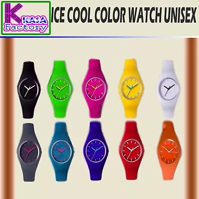 Ice Cool Color Watch Unisex Ladies Mens Childrens Ice Cool Color Watch Wrist • $21.49