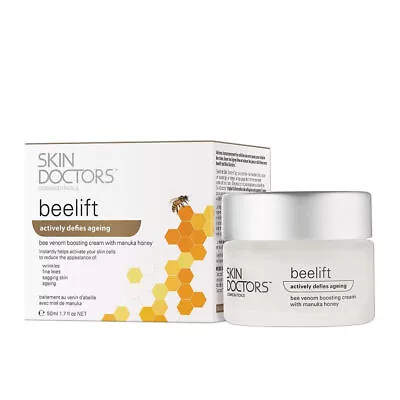 SKIN DOCTORS Beelift Venom Boosting Manuka Honey Face Cream Collagen Boosting • £33.99