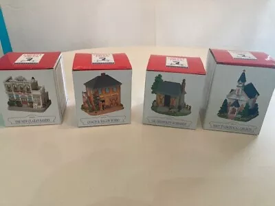 4 Vintage Collection Liberty Falls Christmas Houses AH231 AH230 AH235 AH247b • $8.99