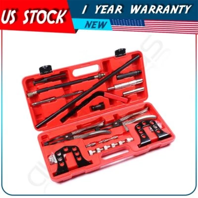 $52.79 • Buy Valve Spring Compressor Installer Remover Tool OHV/OHC Overhead Tool Kit New US