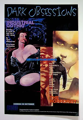 Industrial Gothic The Horrorist DC Vertigo Comics 1995 Print Magazine Ad Poster • $7.99