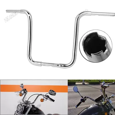 16  Mini Apes Cruved Handlebars Chrome Mini Apehanger Bars Harley XG750 500 • $149.07