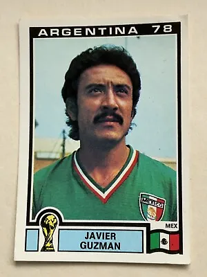 Panini World Cup Argentina 78 Unused Sticker - JAVIER GUZMAN. MEXICO #175 • £7.99