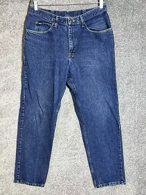 $17.99 • Buy Lee Jeans Straight Leg Jeans Mens Size 36x32 Blue Denim