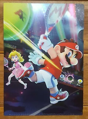 Mario Tennis Ace Aces Clear File A4 Nintendo • £3.99