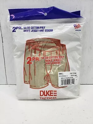 Duke Tactical Jersey Knit Boxer Size Small Tan Sand Color 2 Pair • $12