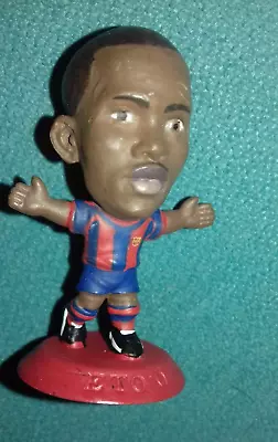 Corinthian Microstars Eto'o Barcelona Red Base 2005 MC3443 UK Series 11 • £3.95