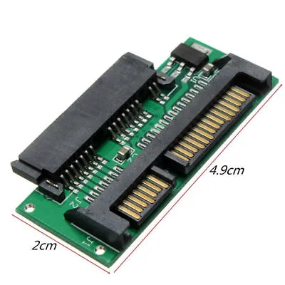 Micro SATA To SATA Adapter For Laptop 1.8  Micro SATA SSD HDD Hard Drive To SATA • $6.99