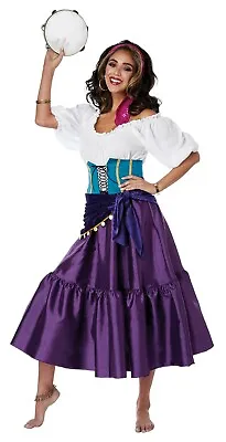 $54.88 • Buy Renaissance Enchanting Gypsy Fortune Teller Adult Costume