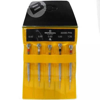 Bergeon 30080-P05 Set Of 5 Watchmakers Screwdrivers Replaces 2868 - HS30080-P05 • $99.24