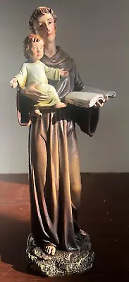 Vintage Catholic Church St Anthony Statue 10  • $43.46