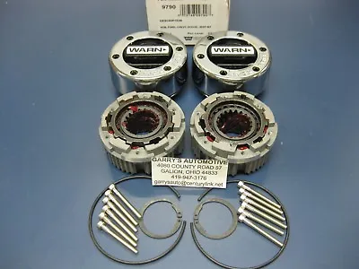 WARN 9790 4WD Locking Hubs Set Dana GM Ford 44 Spicer 1/2 3/4 Ton 19 Spline Axle • $135