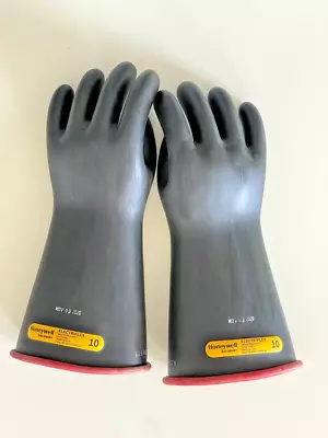 (Pair) Salisbury High Voltage Electriflex Gloves Class 2 Size 10 • $99