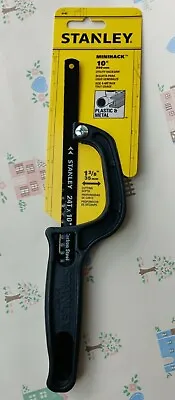 New Stanley Mini Hack Utility Hacksaw With 10  Blade Free Shipping • $4.99