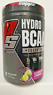 ProSupps Hydro BCAA + Essentials 30 Serv 13.75 Oz Blackberry Lemonade NEW SEALED • $30.99