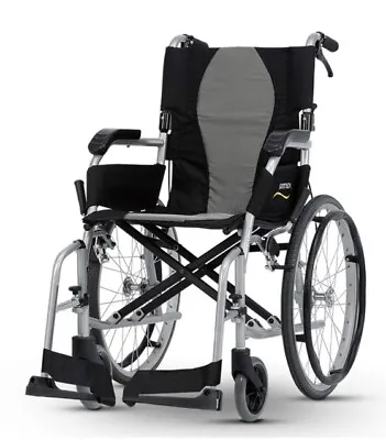 Karma Ergo Lite 2 Wheelchair Self Propel 18 : Folding:fast Shipping:crash Tested • £419