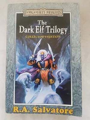 Forgotten Realms The Dark Elf Trilogy Collectors Edition RA Salvatore Paperback • $26.99