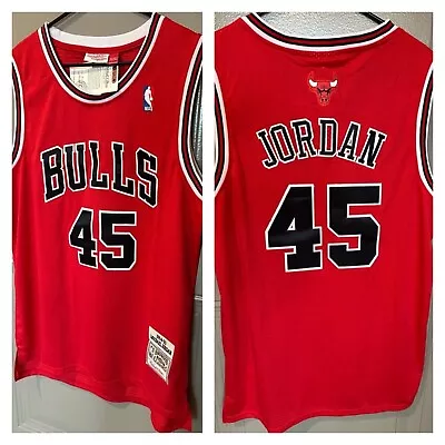 Michael Jordan 🔥 #45 Chicago Bulls 94-95 Comeback Jersey Men's Size XXL 50 NWT • $128.50