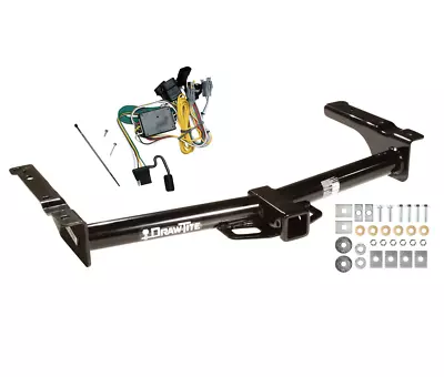 Trailer Tow Hitch For 92-94 Ford Van E150 E250 E350 W/ Wiring Harness Kit • $290.42