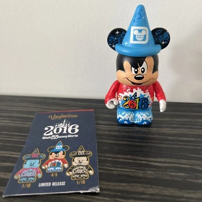 £5 • Buy Walt Disney World 3” Sorcerer Mickey Mouse Collectable Vinylmation 2016 Figure