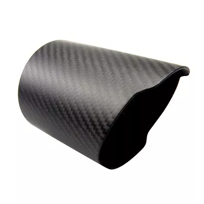 Matte Car Universal Exhaust Pipe Cover Carbon Fiber Exhaust Muffler Pipe Tip • $16.99