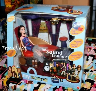 Mattel My Scene Dolls Night On The Town The Sound Lounge 2003 New For Barbies • $175